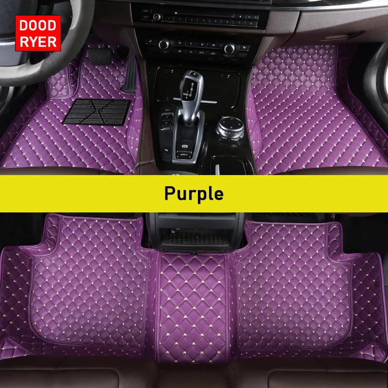 Custom Car Floor Mats for MG3 MG4 MULAN Auto Carpets Foot Coche Accessorie