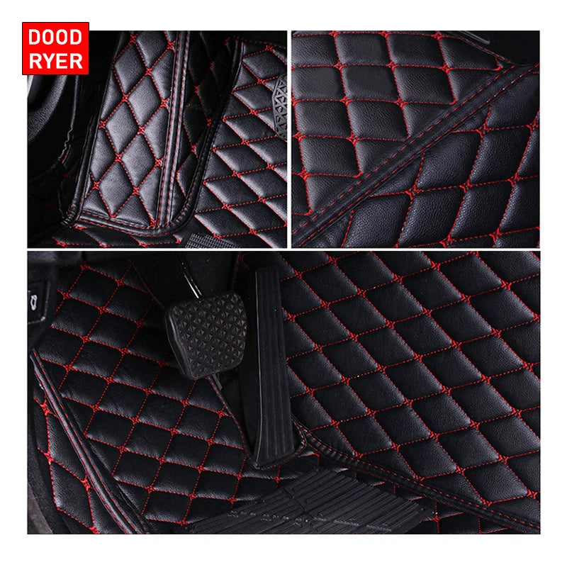 Custom Car Floor Mats for MG3 MG4 MULAN Auto Carpets Foot Coche Accessorie